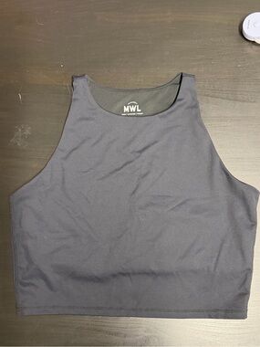 Madewell MWL High-Neck Crop Tank